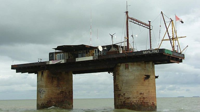 La rocambolesca historia del Principado de Sealand - Leyendas de Almería 47