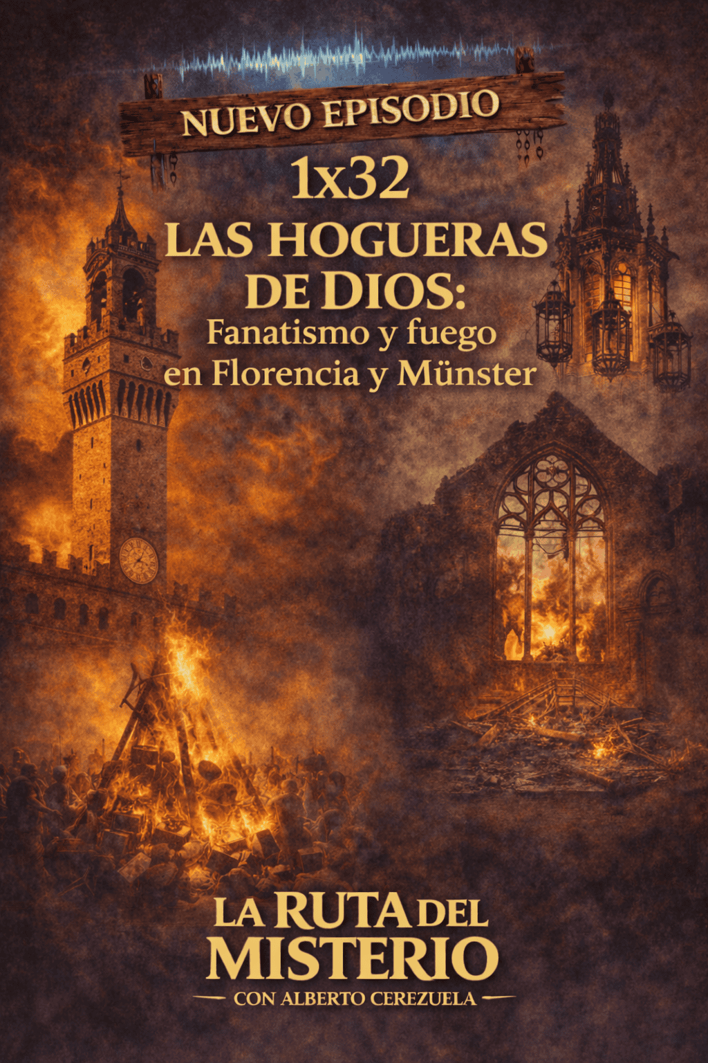 1x32. Las hogueras de Dios: Fanatismo y fuego en Florencia y Münster - imagen de contenido