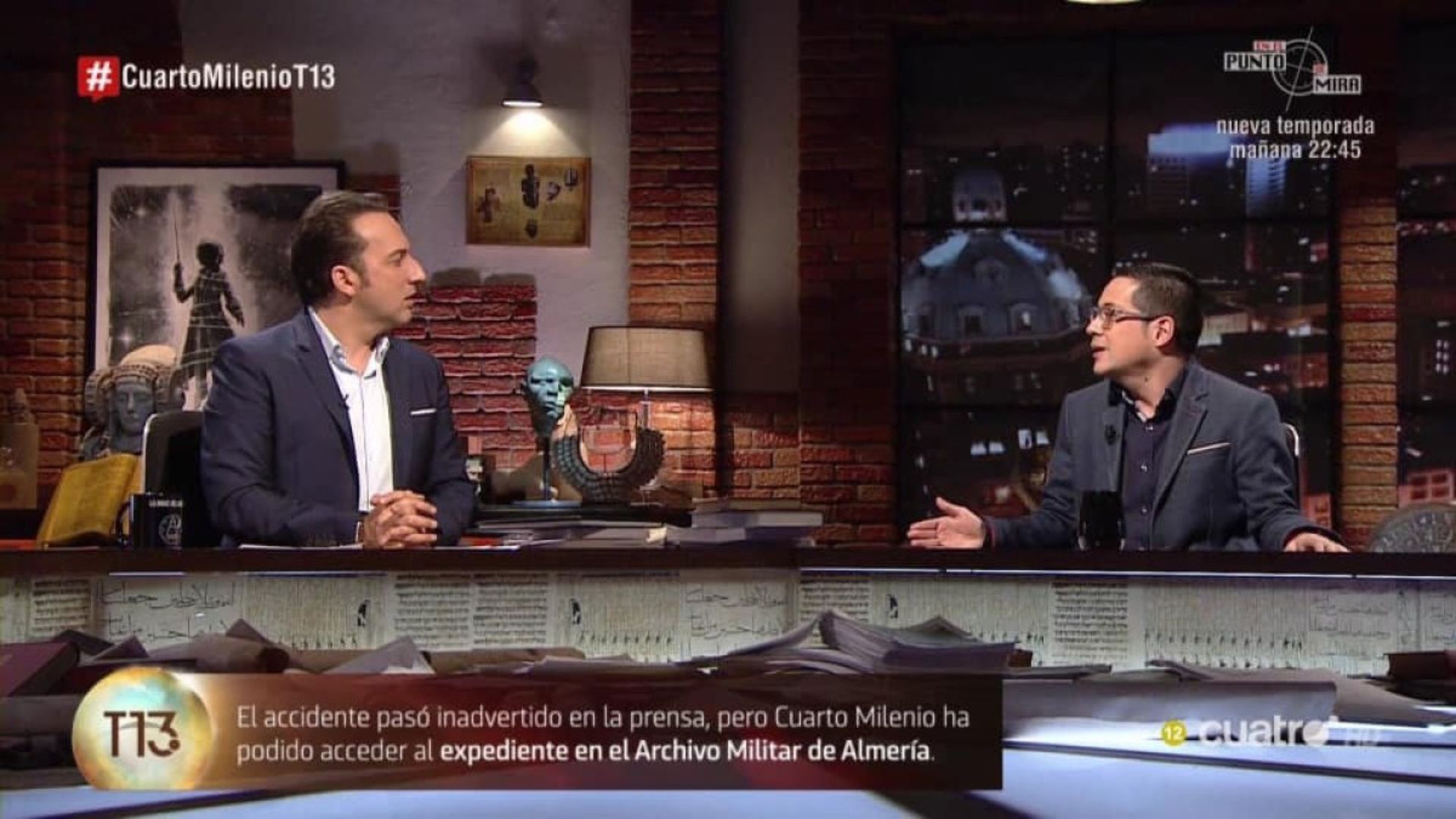 Alberto Cerezuela en Cuarto Milenio