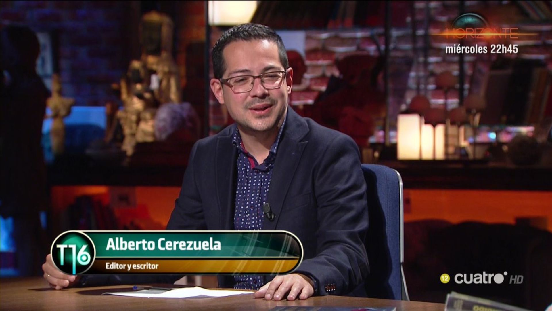 Alberto Cerezuela en Cuarto Milenio